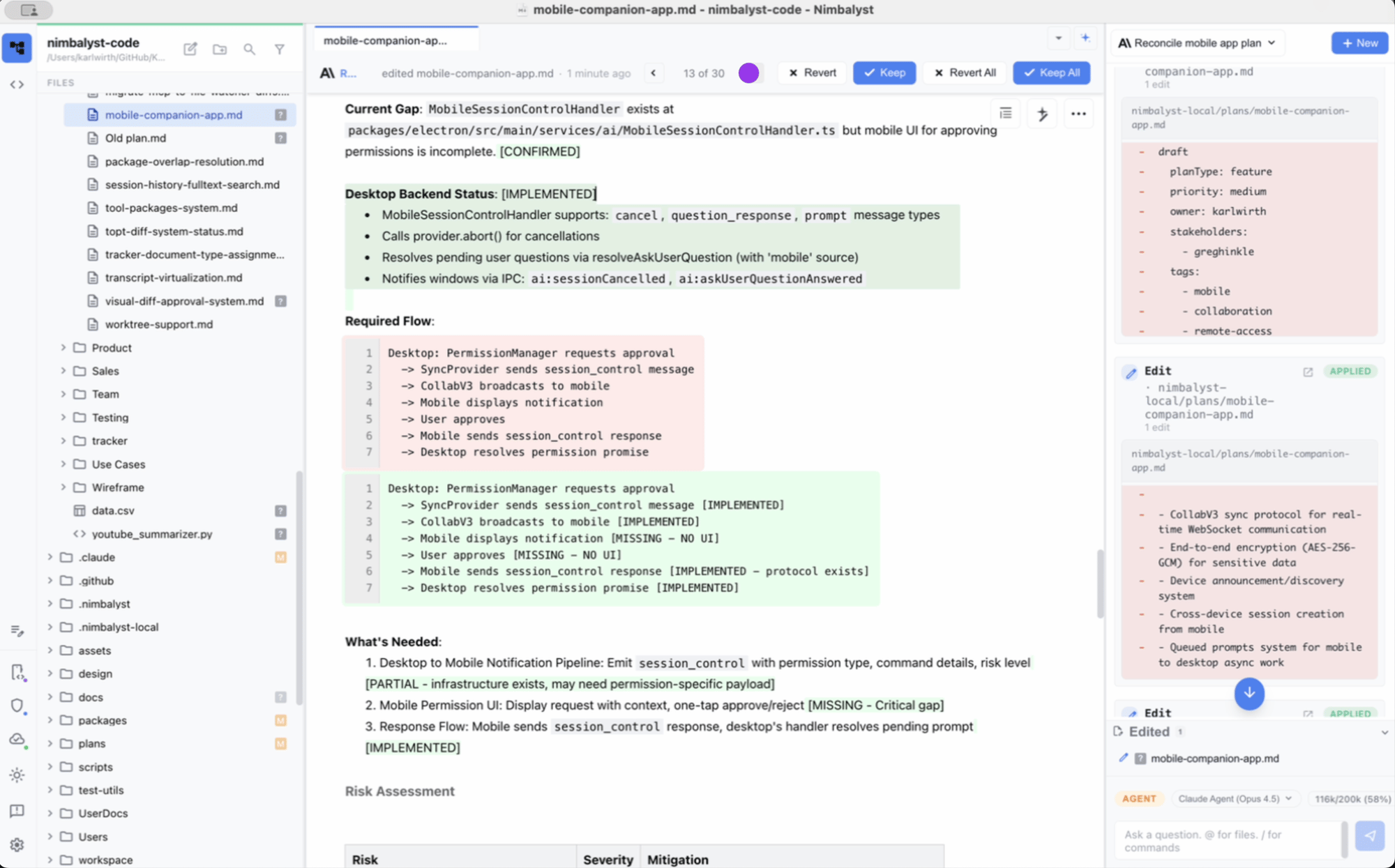 Reconcile plan and code Reconcile plan and code