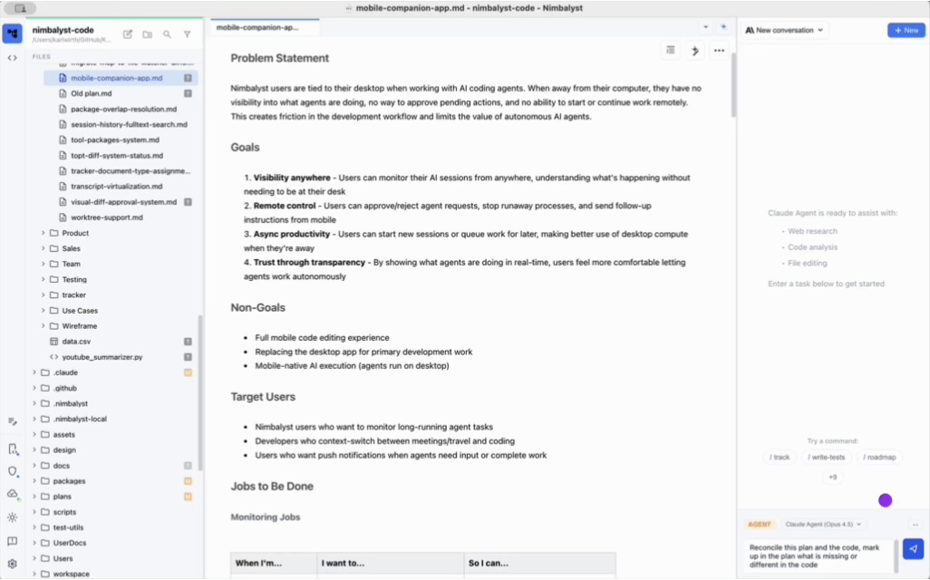 Reconcile Plan and Code Reconcile Plan and Code