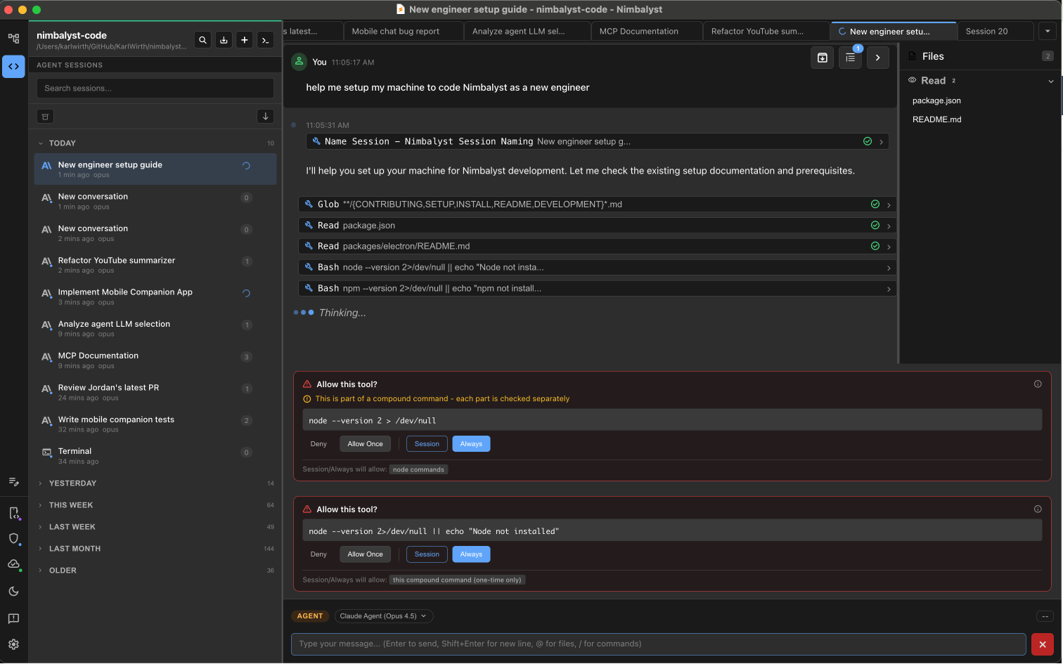 Setup Dev environment Setup Dev environment